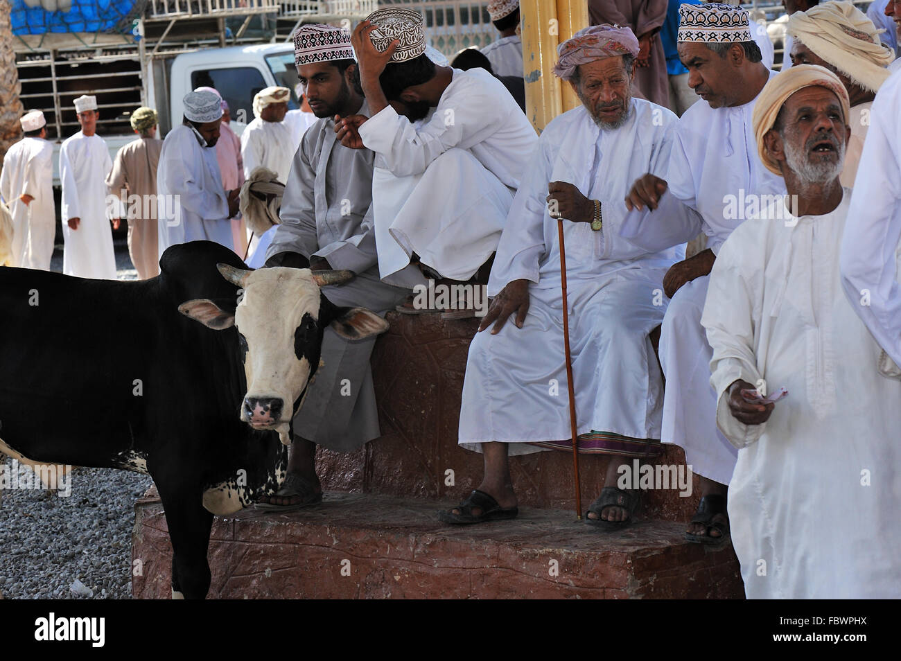 Souk à Nizwa Banque D'Images