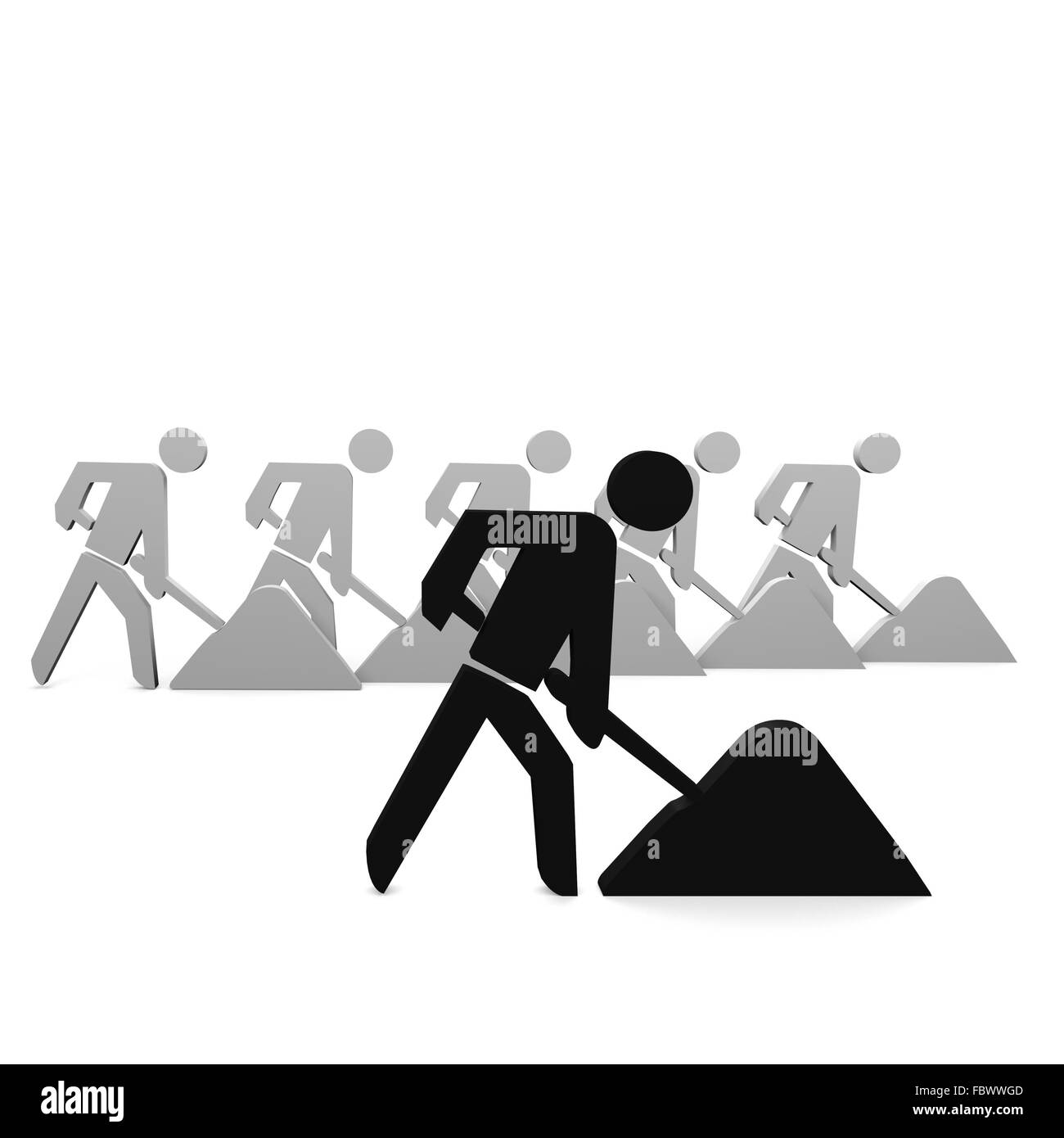 Construction site Banque D'Images