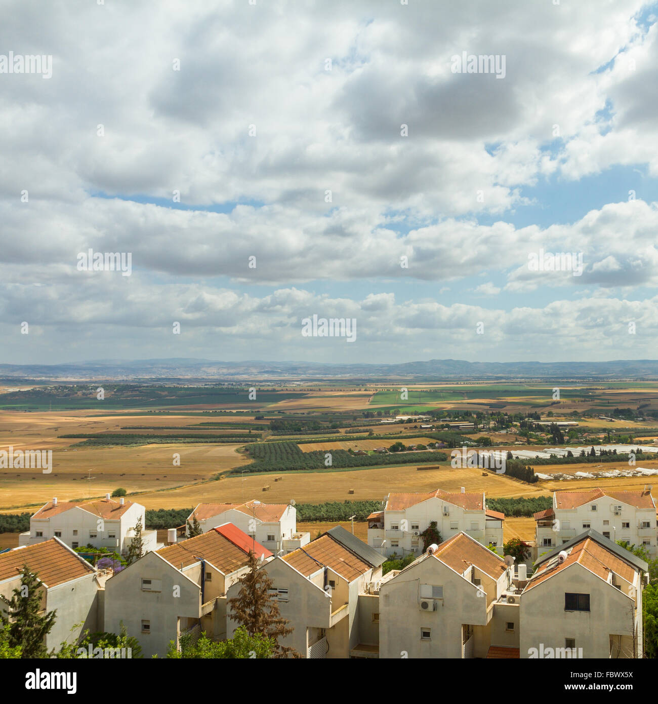 Province du nord d'Israël Banque D'Images