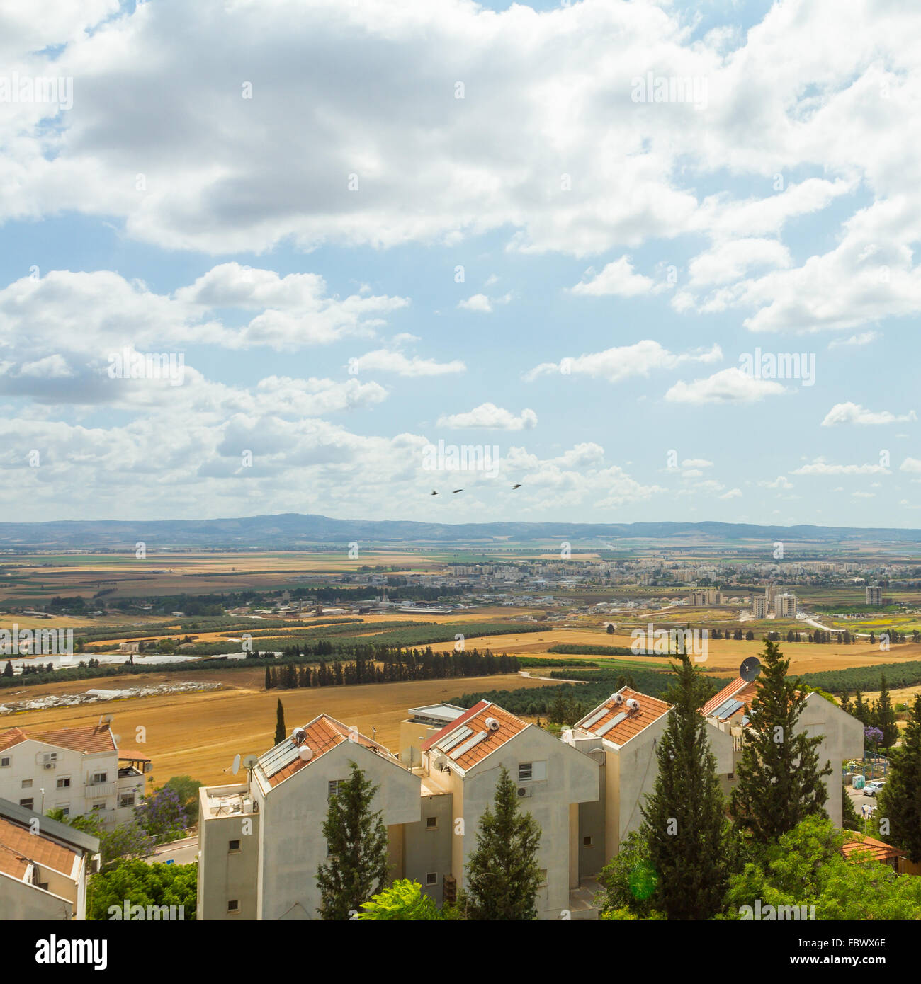 Province du nord d'Israël Banque D'Images