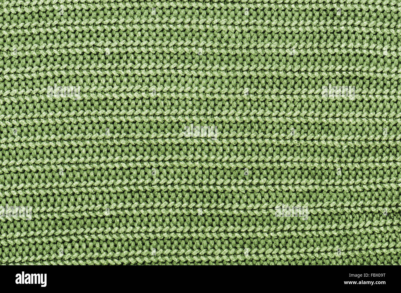 Pull en tricot vert close up contexte Banque D'Images