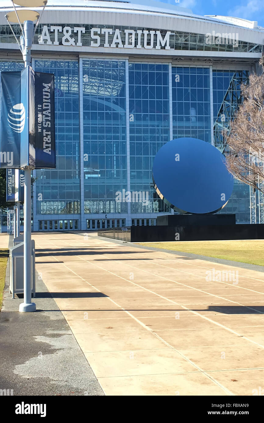 AT&T Stadium, l'accueil pour les Dallas Cowboys de la NFL Banque D'Images