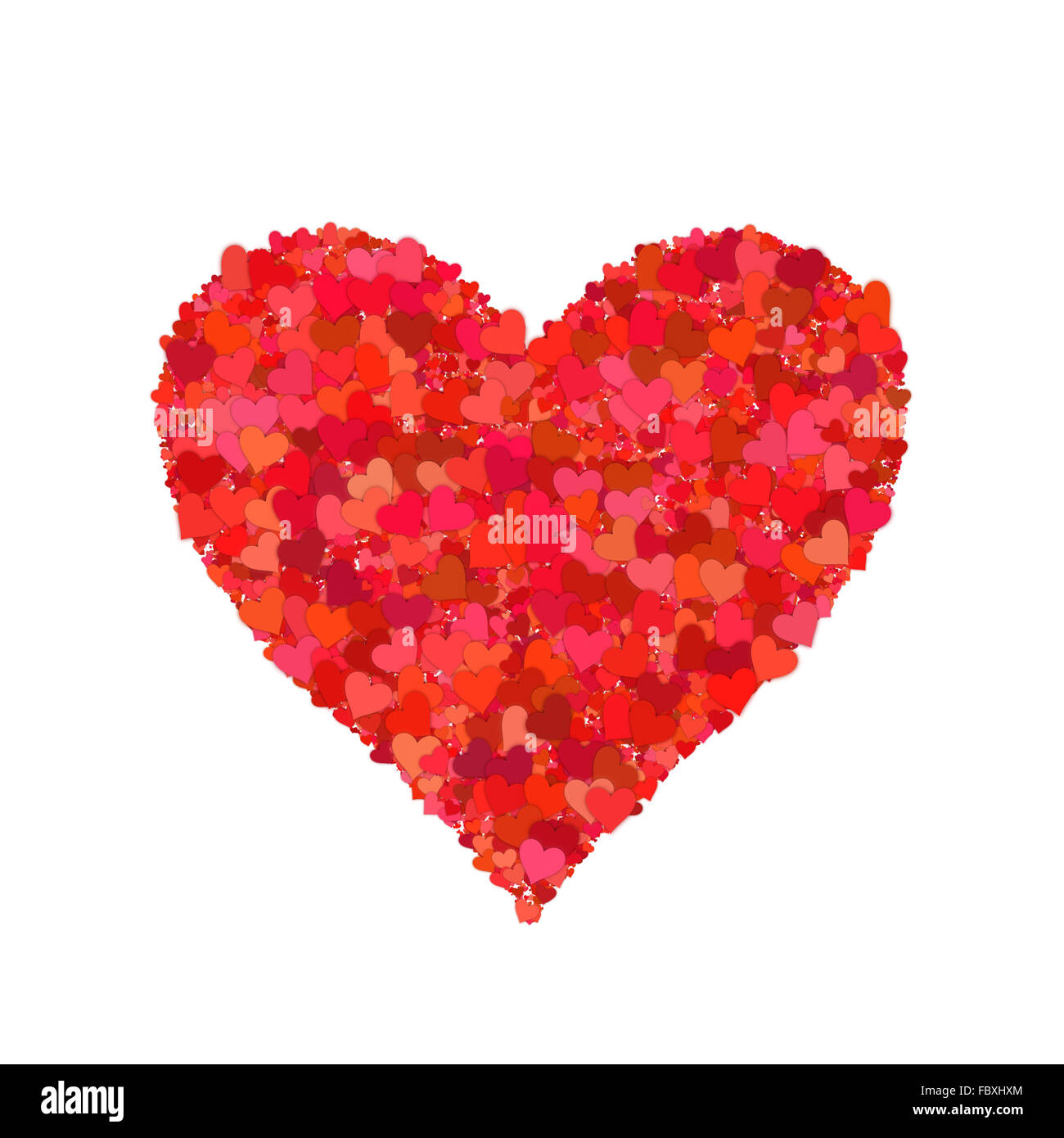 Coeur d’amour Banque D'Images