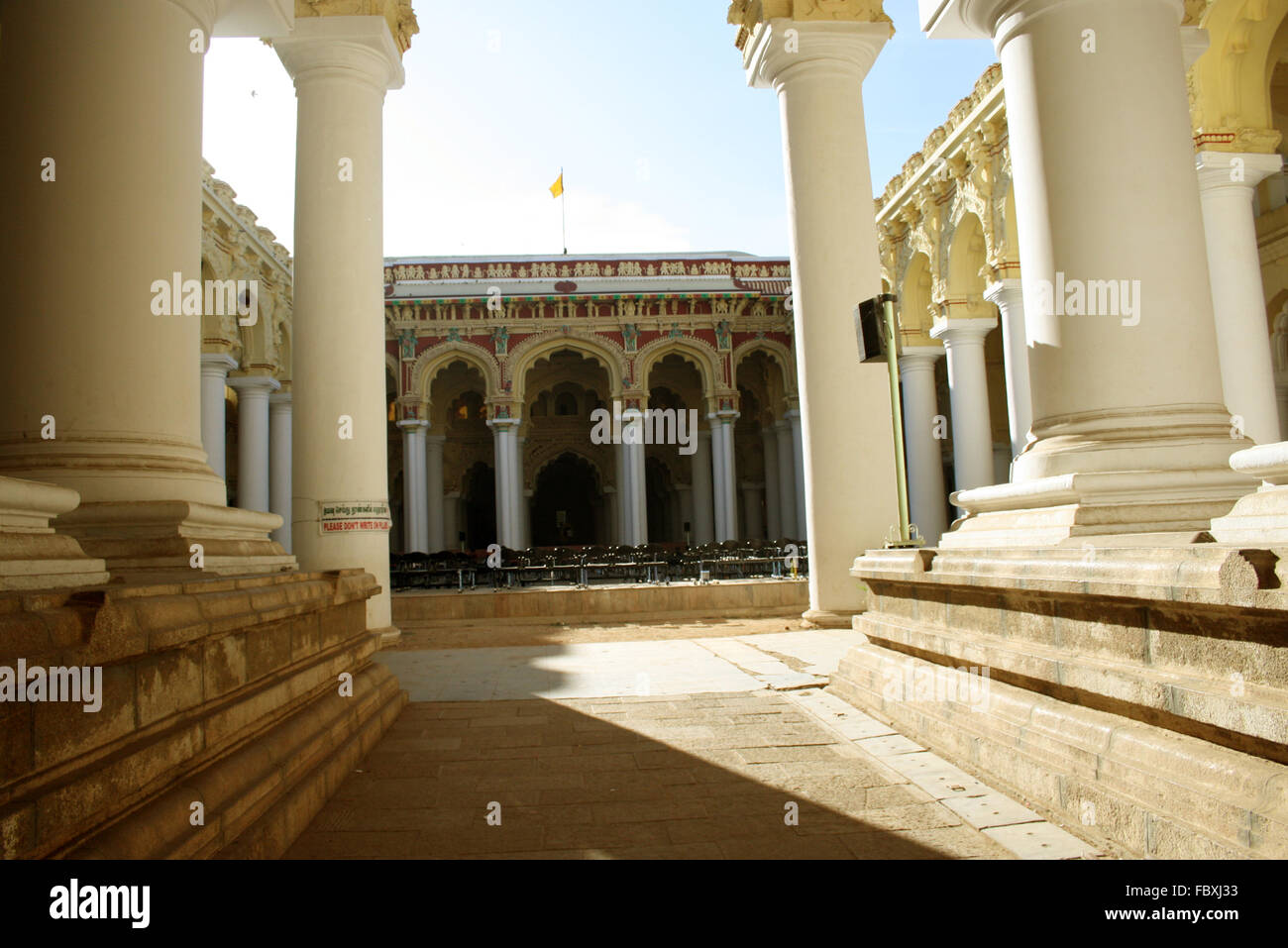 Palais Thirumalai Nayak Banque D'Images