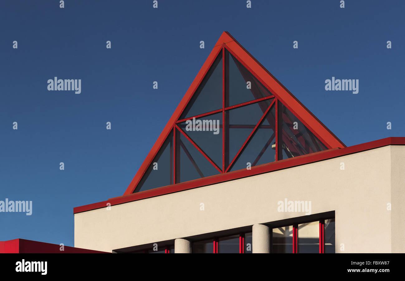 Le marché des médias de toit Banque D'Images