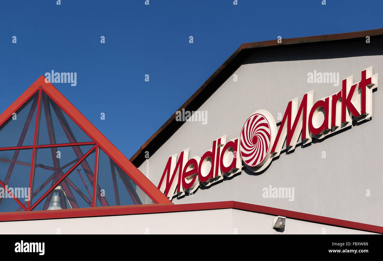 Marché des médias Banque D'Images