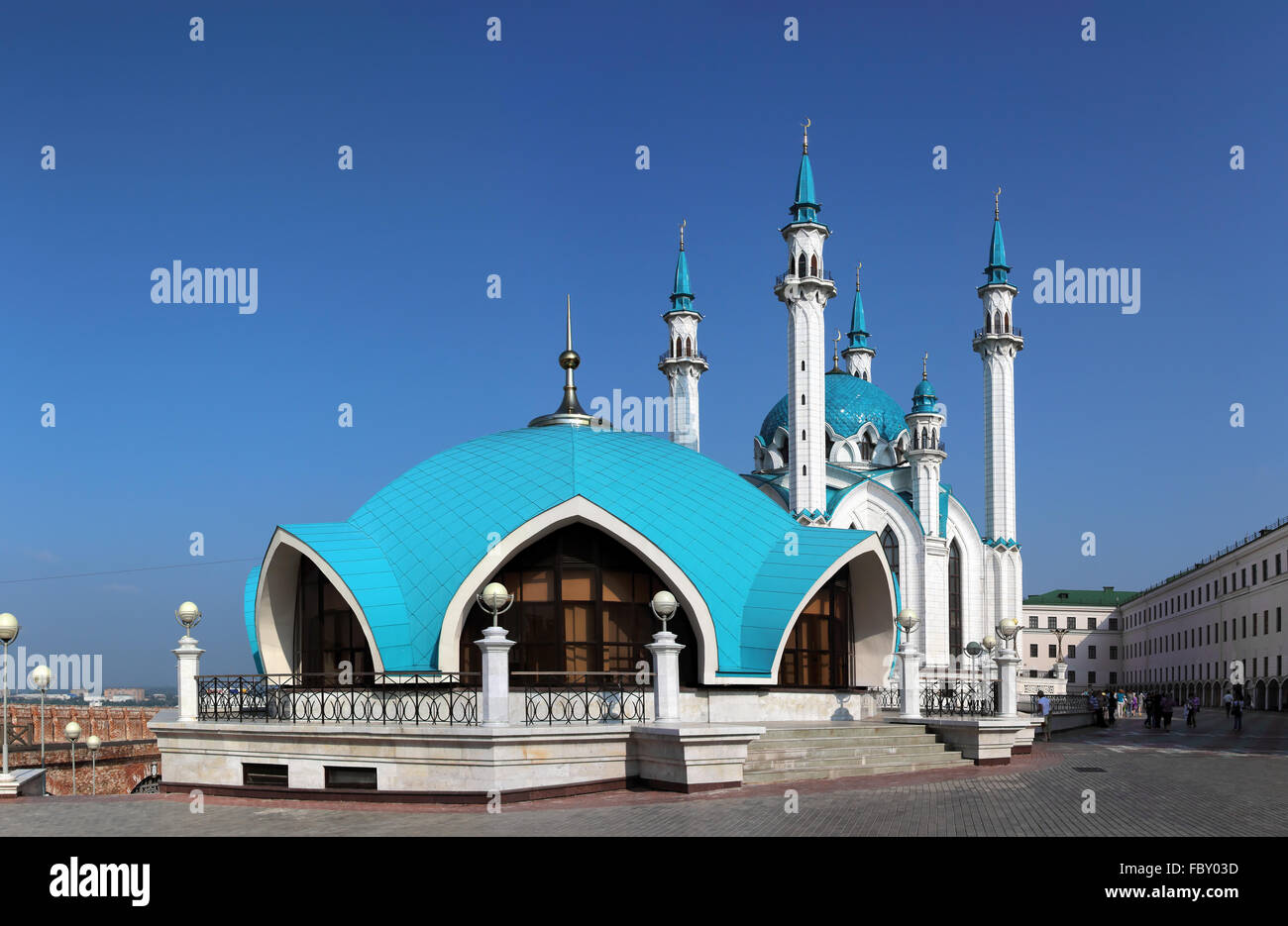 La mosquée kul sharif à Kazan Banque D'Images