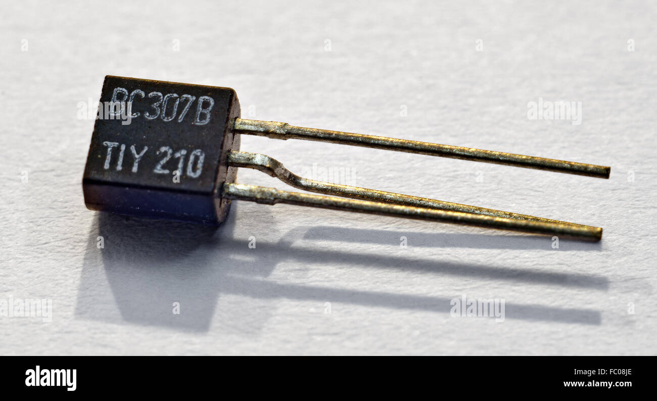 Partie électronique le transistor Banque D'Images