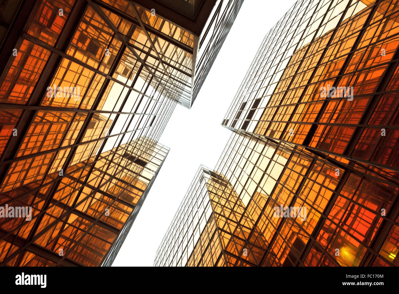 D'extérieur de bâtiment d'affaires Banque D'Images