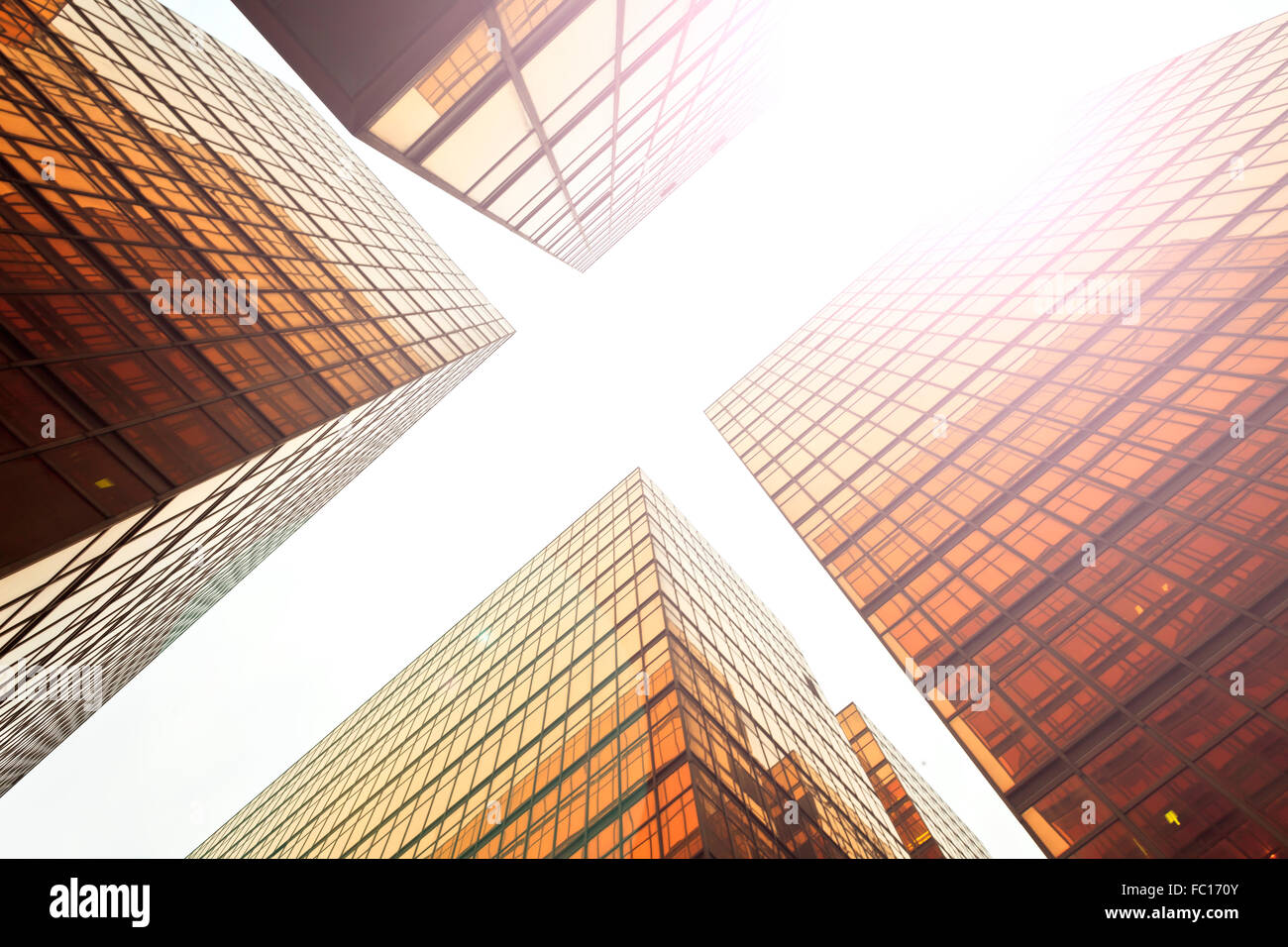 Les immeubles de bureaux Banque D'Images