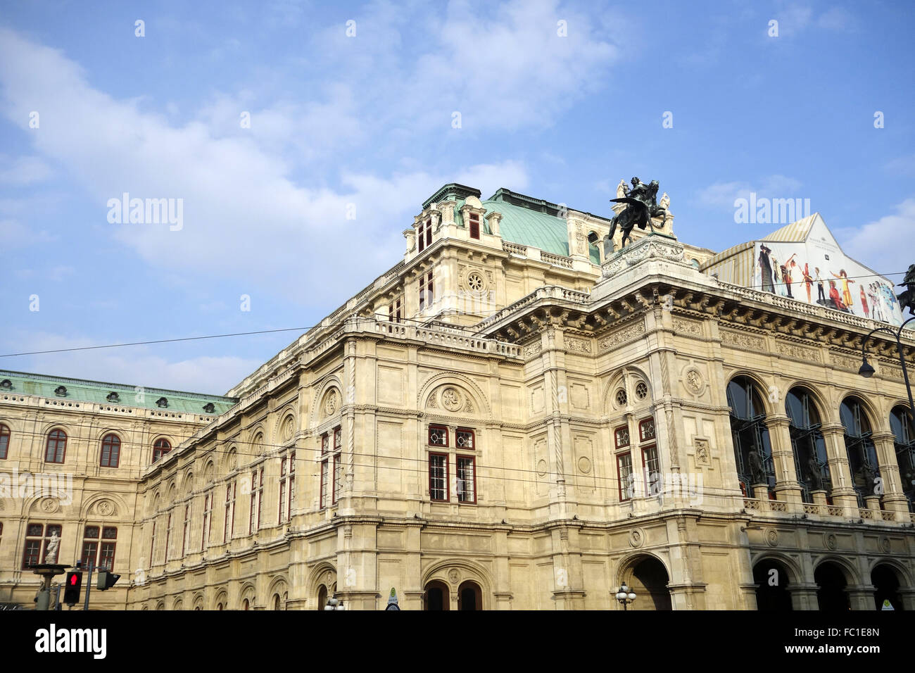 Opéra d'État de Vienne Banque D'Images