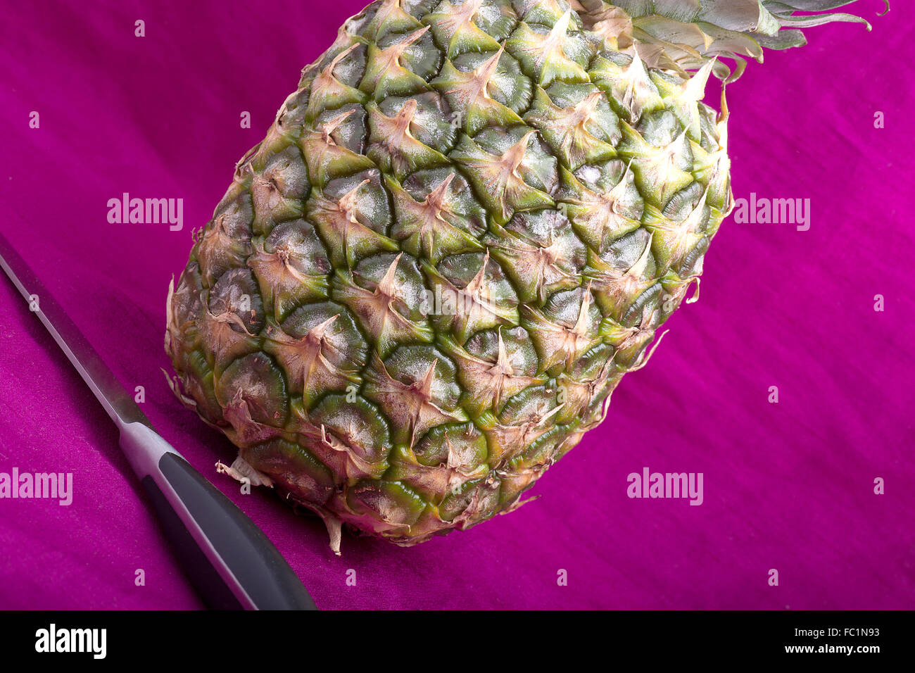 ananas frais Banque D'Images