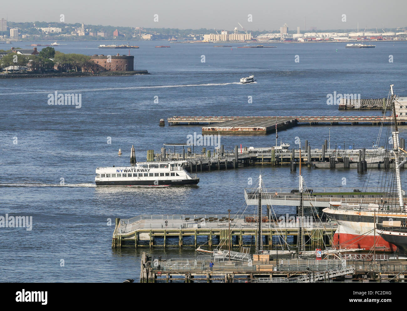 New York Waterway Banque D'Images