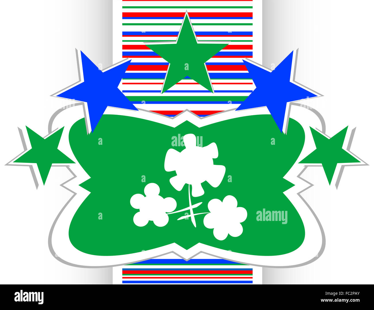 Web App fleur vecteur icône bouton brillant Banque D'Images