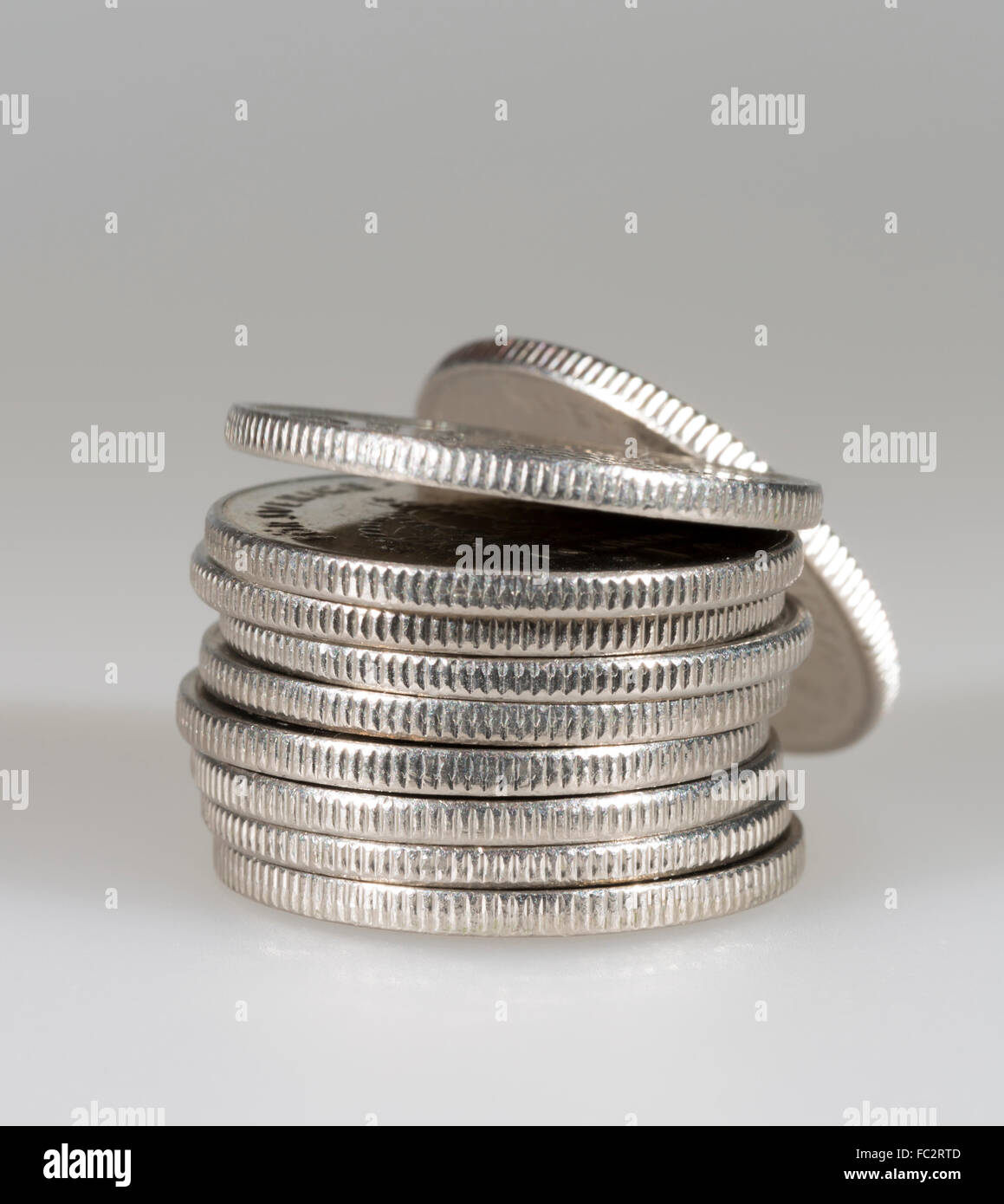 Pile d'une couronne suédoise Banque D'Images