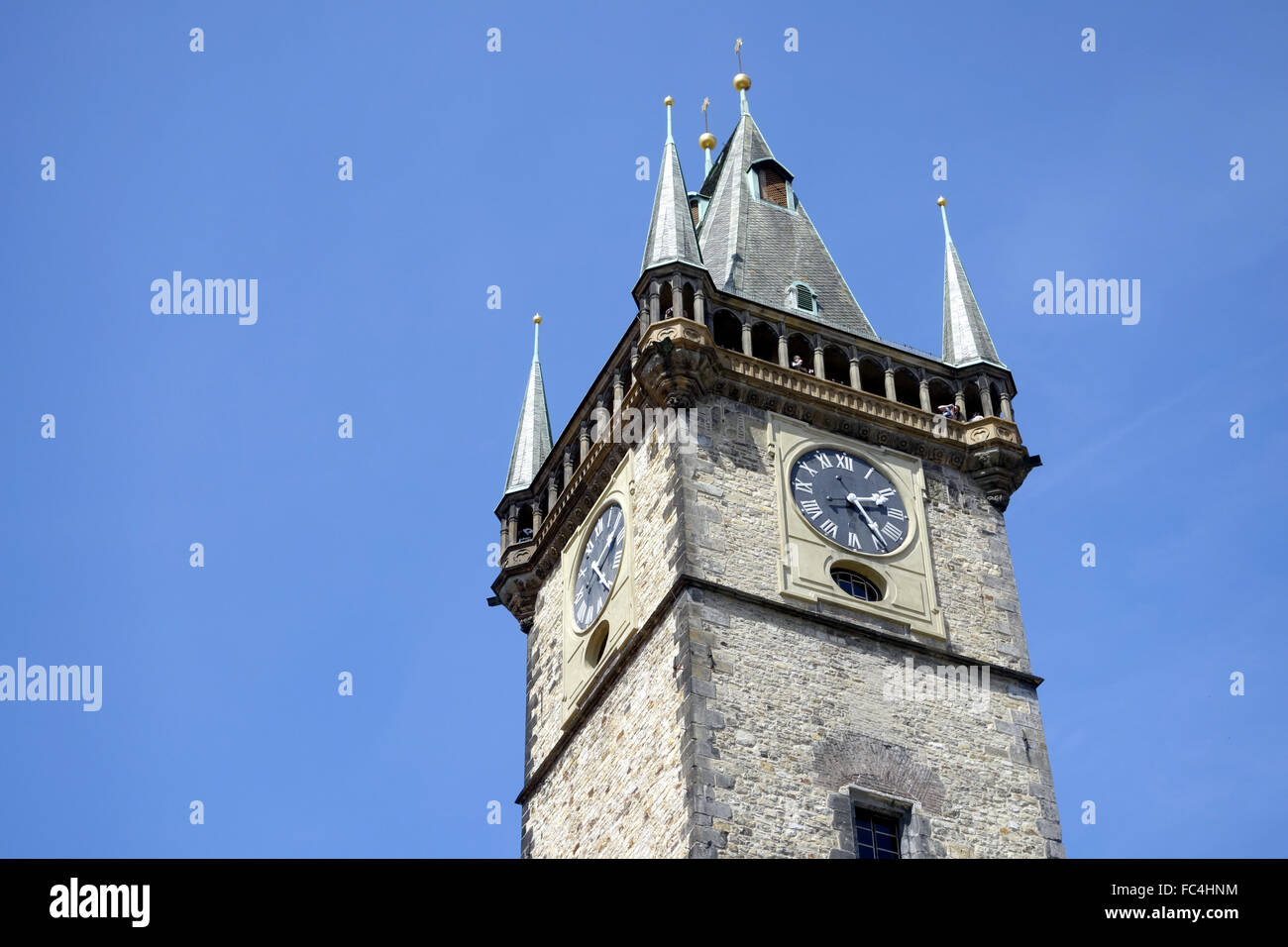 Tour de ville de la vieille ville de Prague Banque D'Images