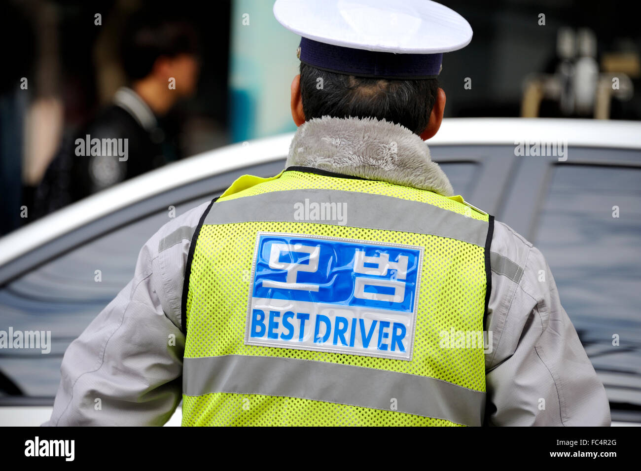 La circulation à l'organisation de la circulation Banque D'Images