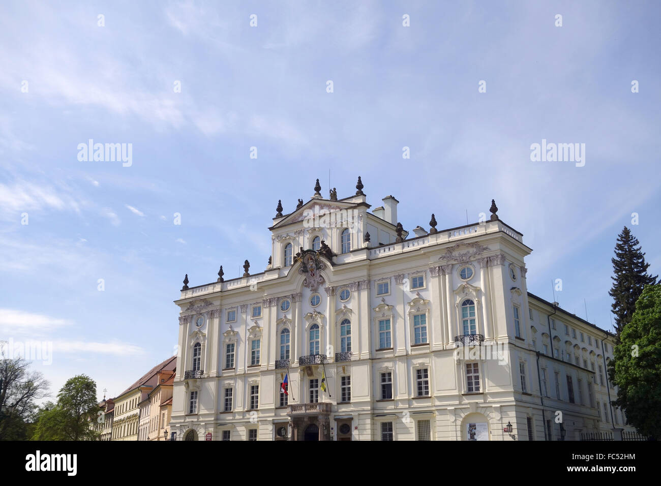 Palais de l'archevêque de Prague Banque D'Images