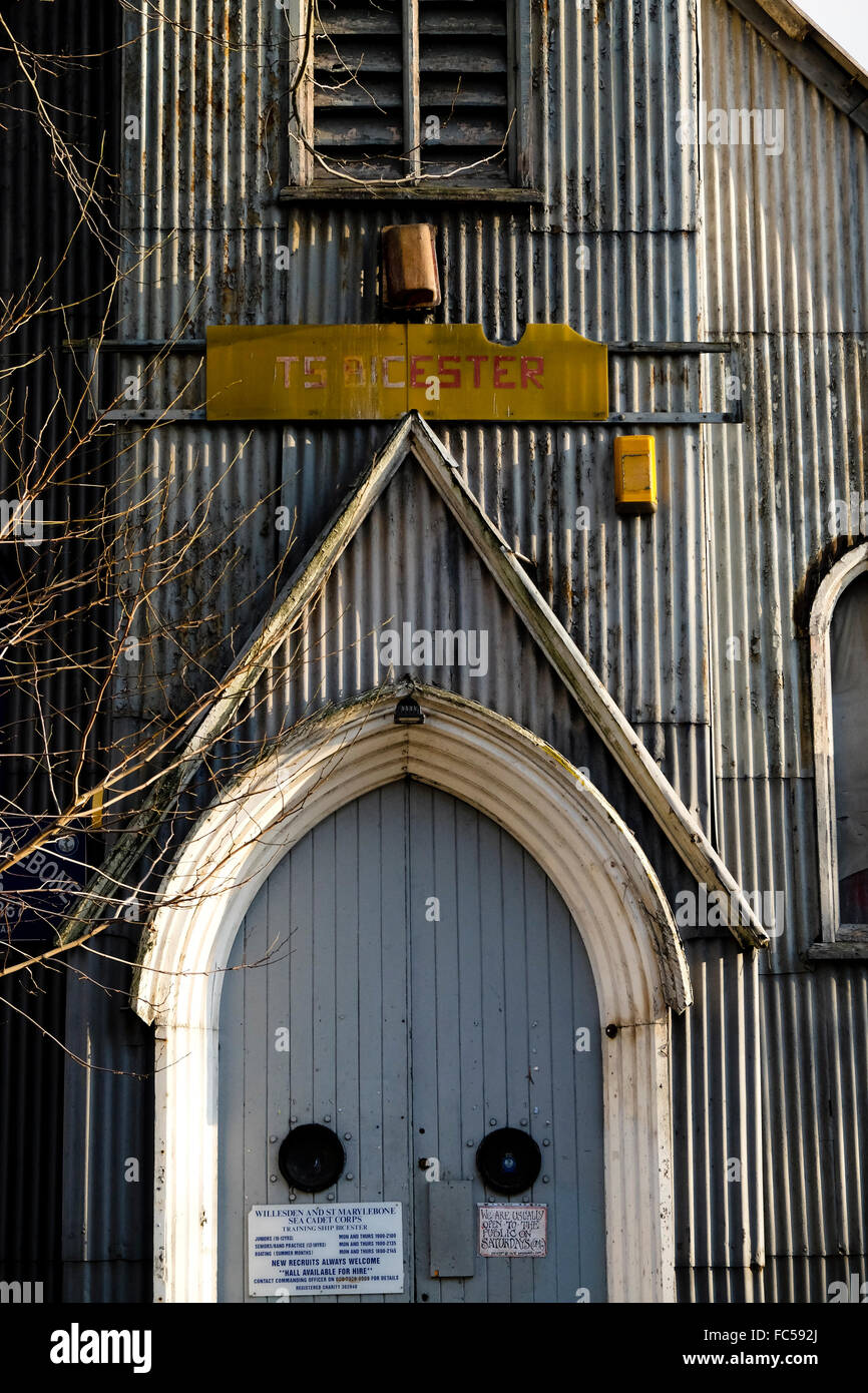 Église d'étain, Londres Banque D'Images