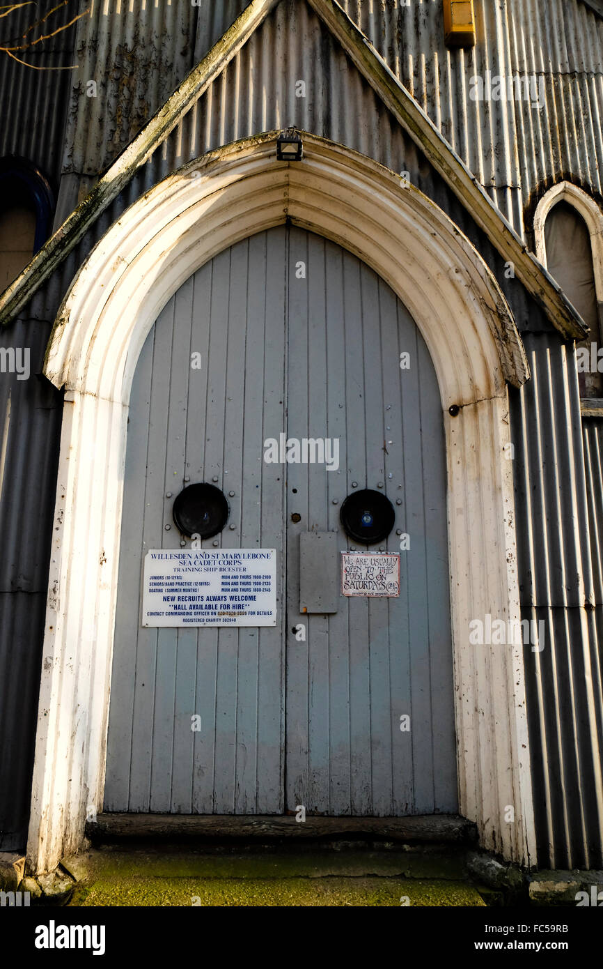 Église d'étain, Londres Banque D'Images