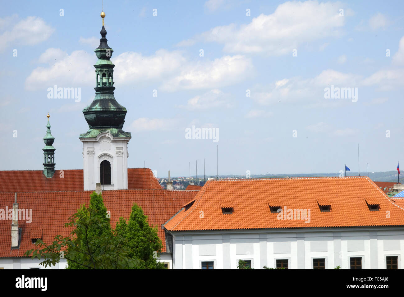 Le monastère de Strahov Prague Banque D'Images