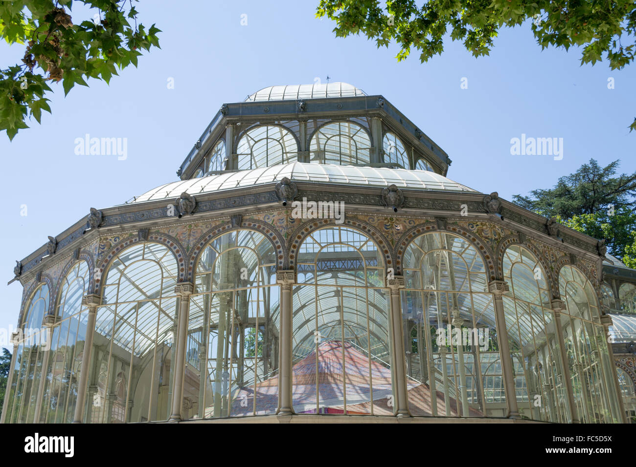 Palais de cristal Banque D'Images