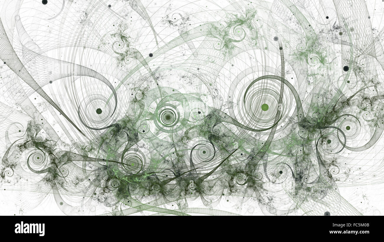 Chaos fractal Banque D'Images