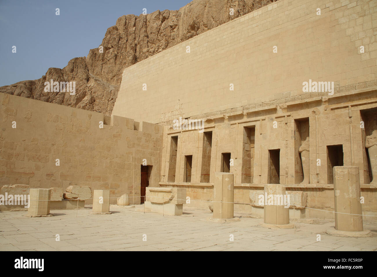 Temple en Égypte Banque D'Images