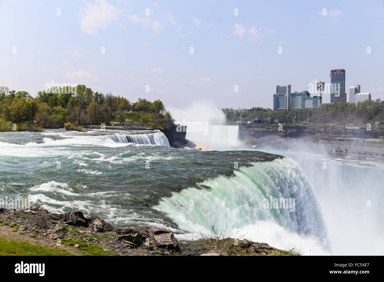 American Falls à Niagara Banque D'Images