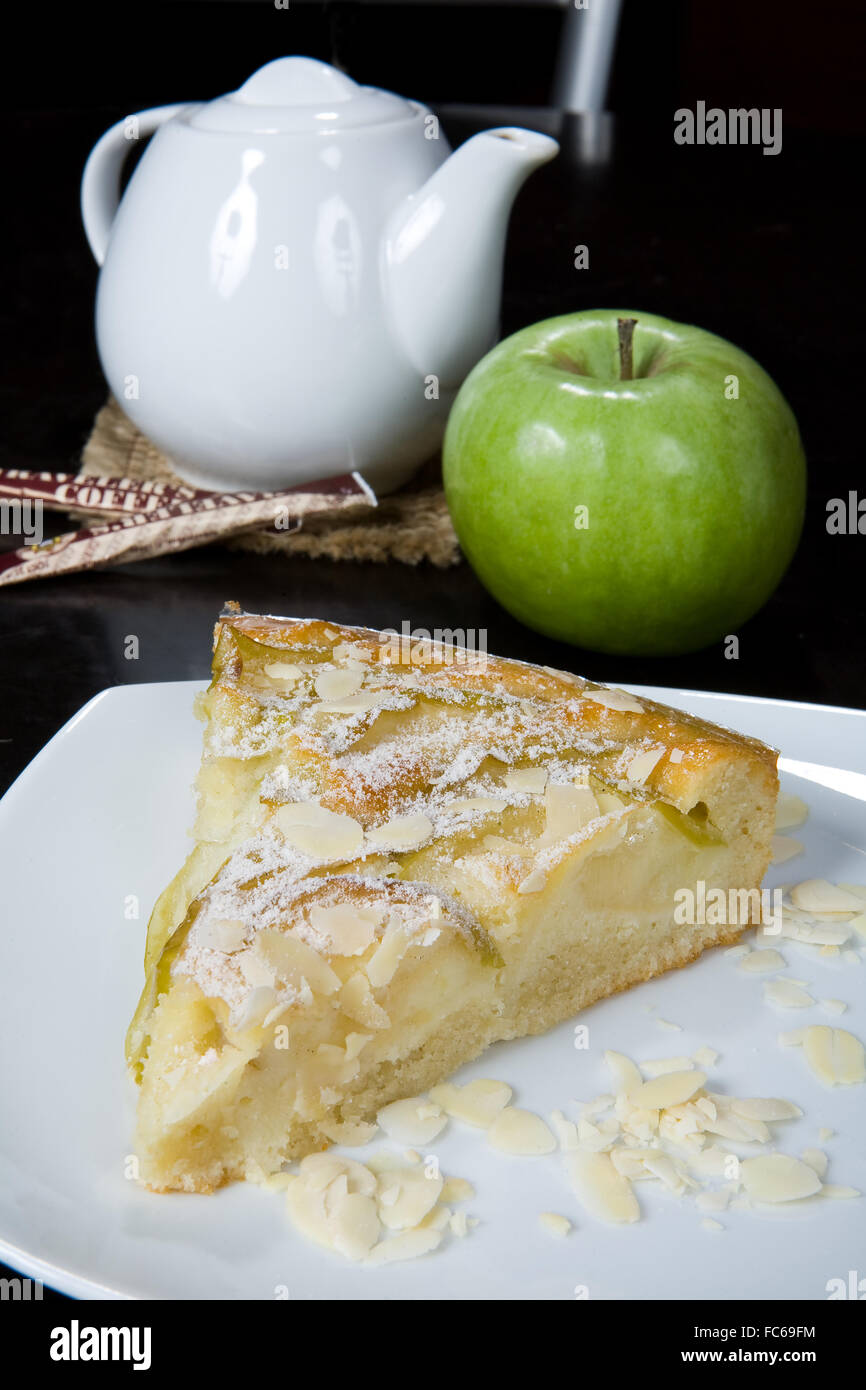 Morceaux de gâteau Banque D'Images