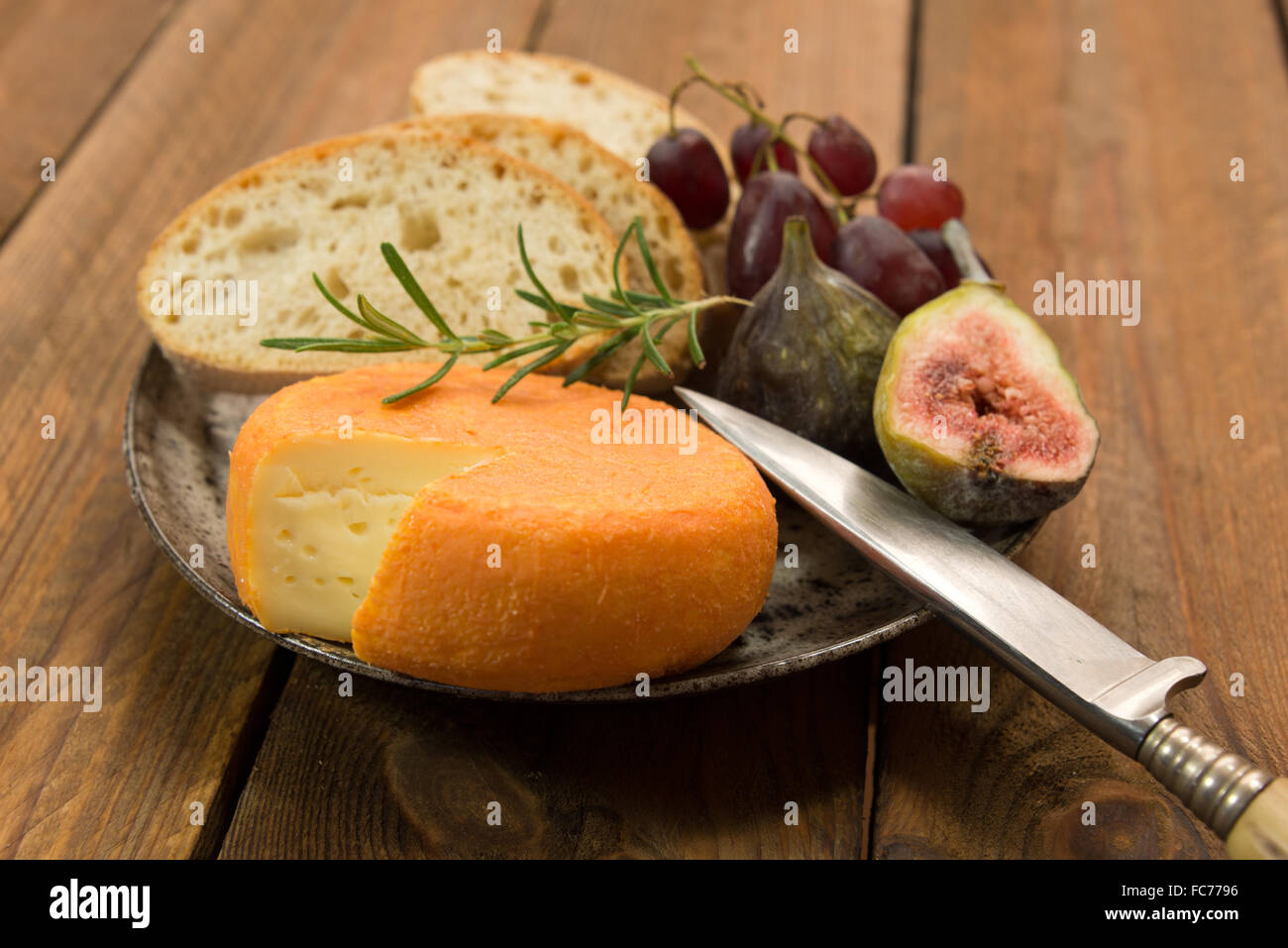 goûter au fromage Banque D'Images