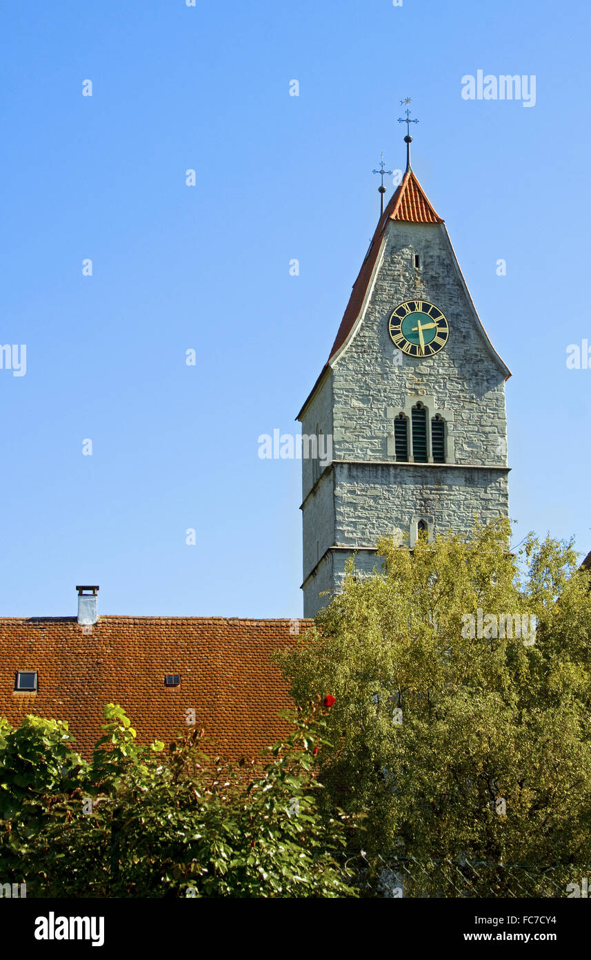 St.Johann Baptist, Hagnau au lac de Constance Banque D'Images