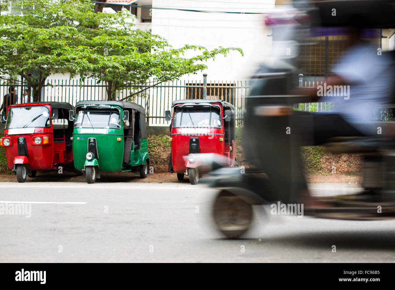 Tuk Tuk, Sri Lanka, Asie Banque D'Images