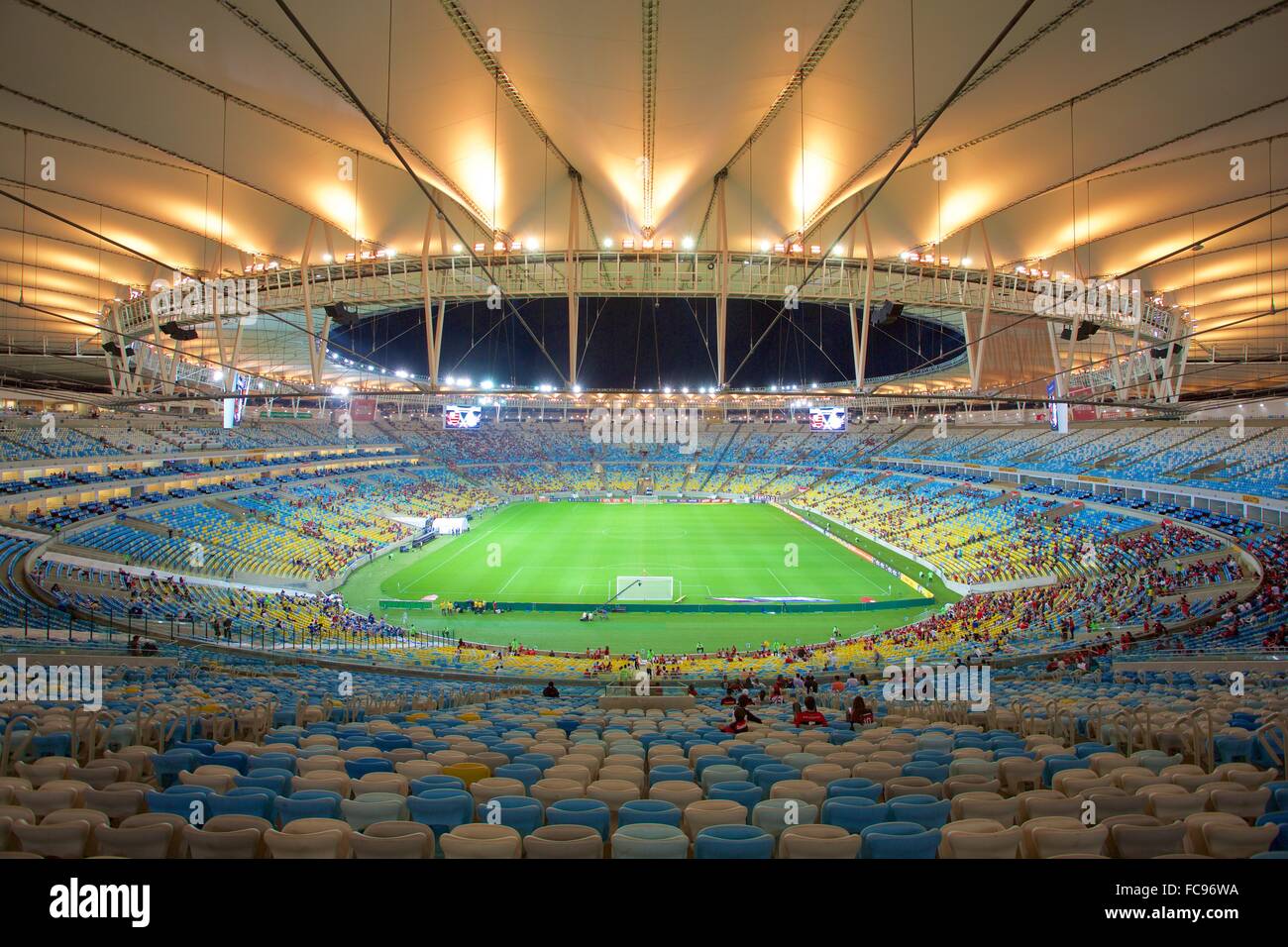 Le Stade Maracana, Rio de Janeiro, Brésil, Amérique du Sud Banque D'Images
