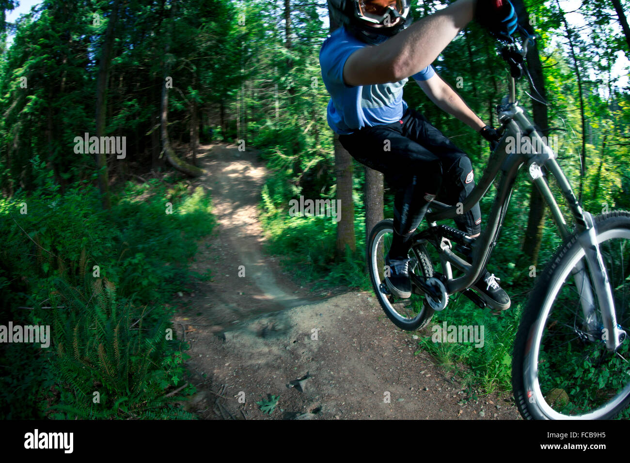 Vélo de montagne Banque D'Images