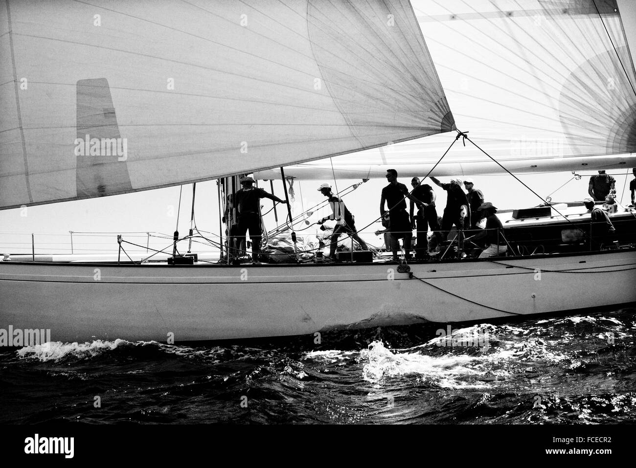 Vintage sailing Banque de photographies et d'images à haute résolution -  Alamy