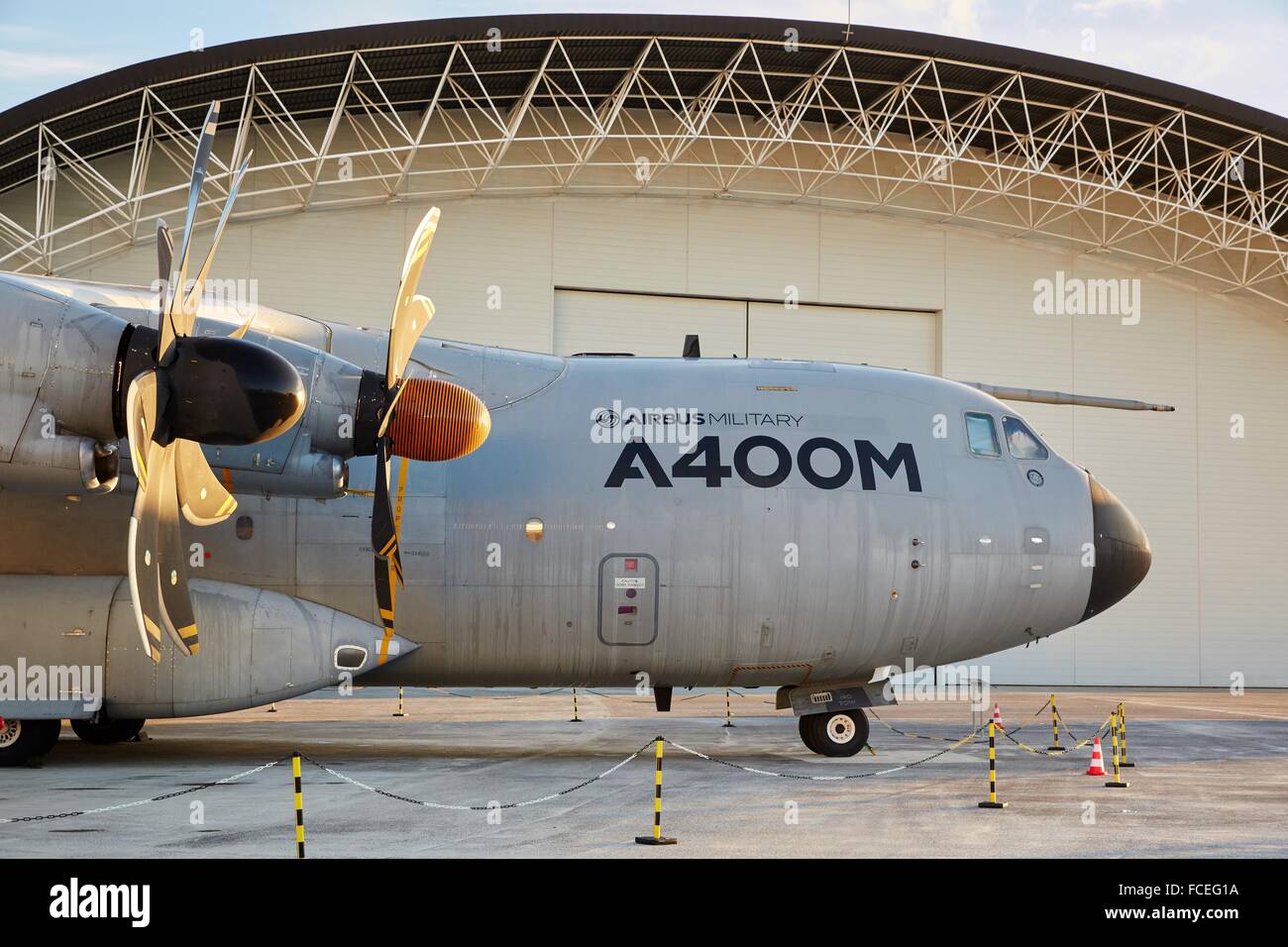 Airbus A400M Atlas. Des avions militaires. Aeroscopia. Musée aéronautique. Toulouse. Haute Garonne. La France. Banque D'Images