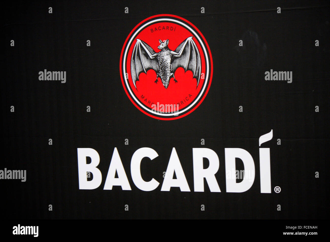 Markenname : 'Bacardi", Berlin . Banque D'Images