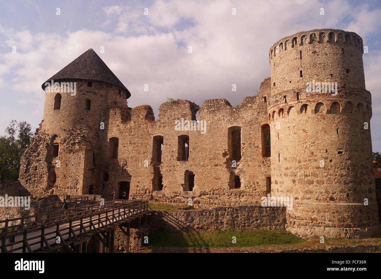 Château dans la nature Banque D'Images