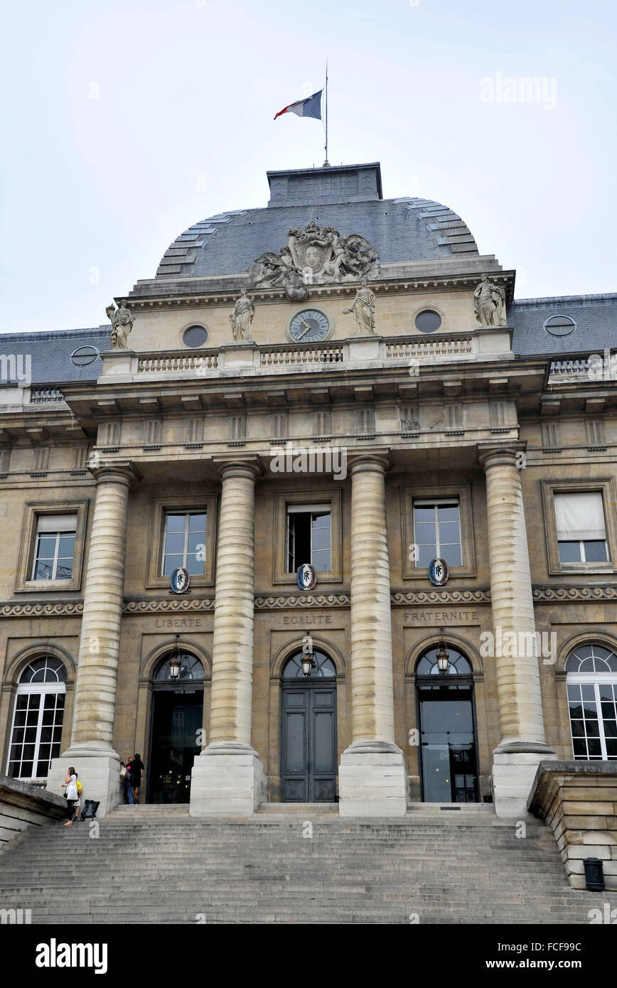 Paris (France) : Law Courts Banque D'Images