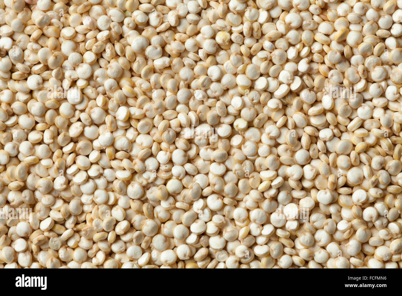 Les graines de quinoa cru full frame close up Banque D'Images
