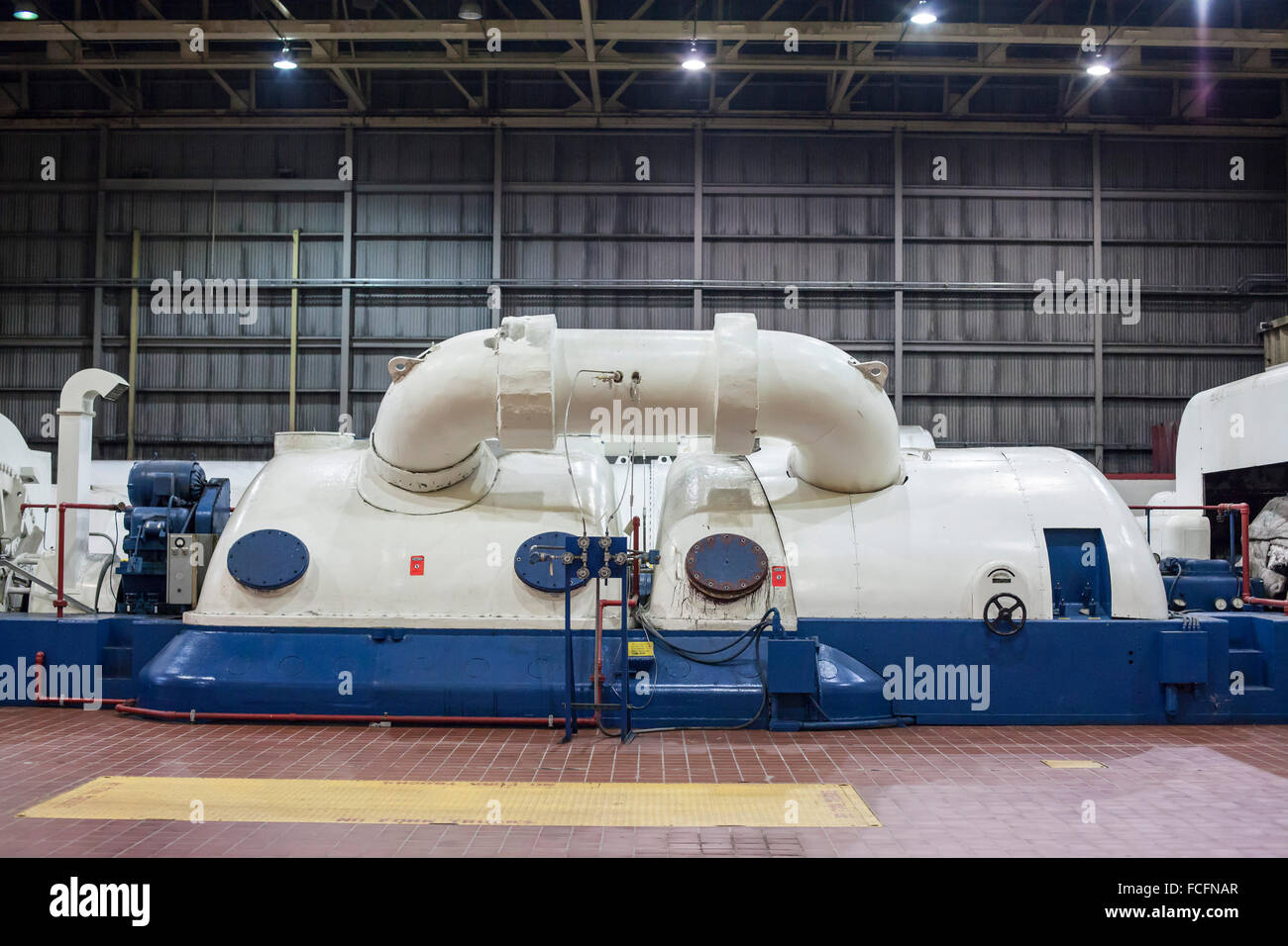 Muskegon, Michigan - produire de l'électricité à partir de turbines à vapeur de l'énergie les consommateurs de la C.-B. de Cobb. Banque D'Images
