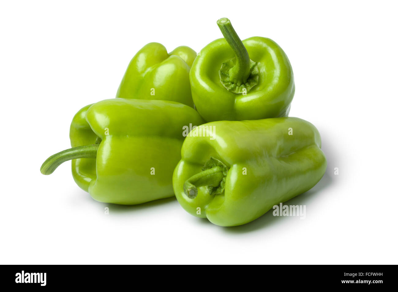 Matières premières fraîches poivrons turques Banque D'Images