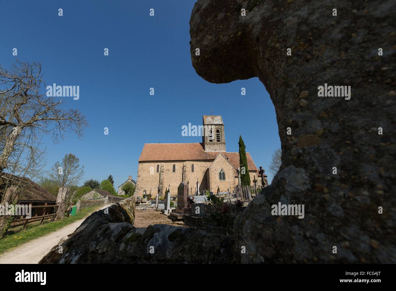 NORMANDIE-MAINE, PARC NATUREL RÉGIONAL DE L'ORNE (61), FRANCE Banque D'Images