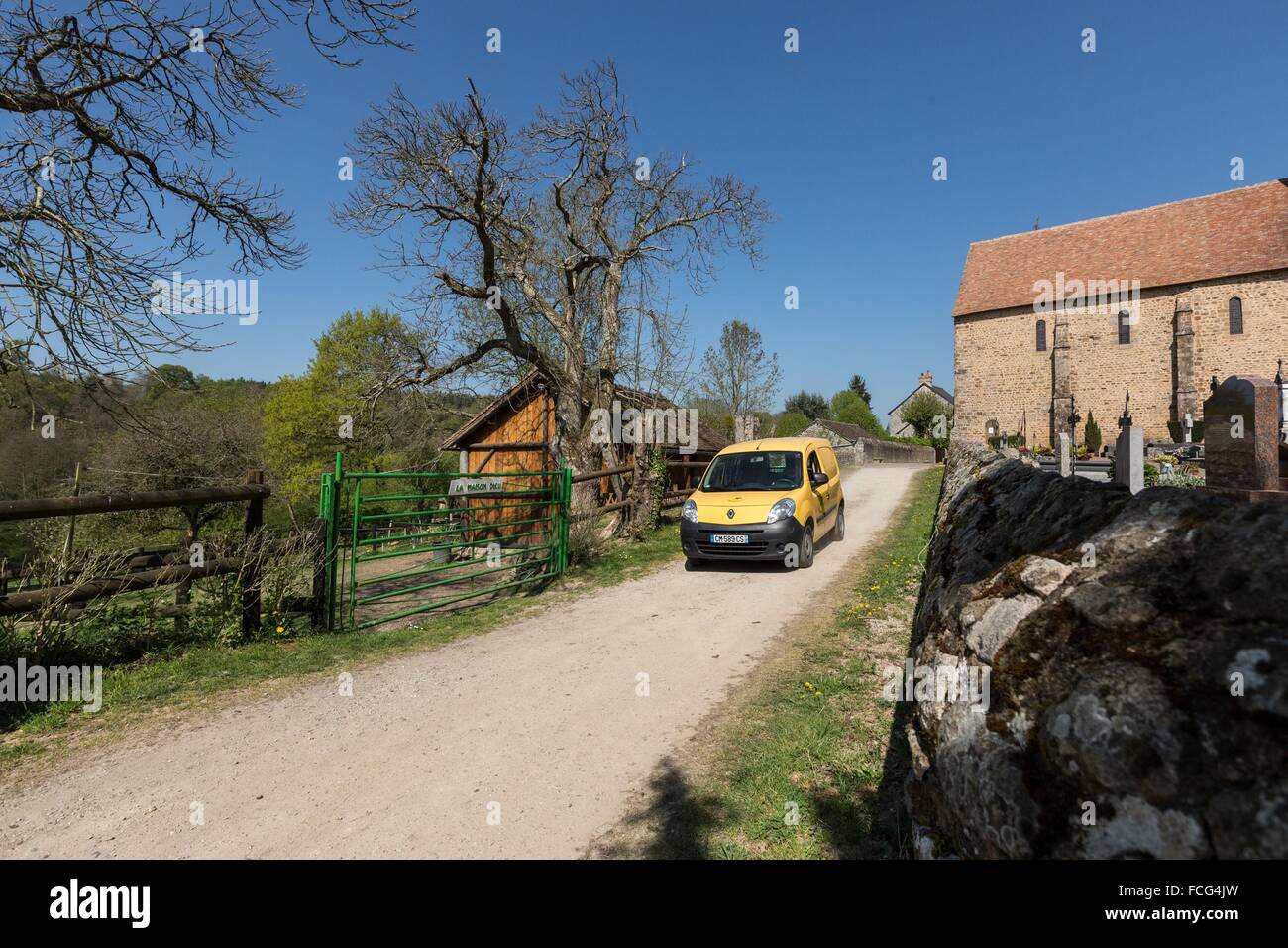 NORMANDIE-MAINE, PARC NATUREL RÉGIONAL DE L'ORNE (61), FRANCE Banque D'Images