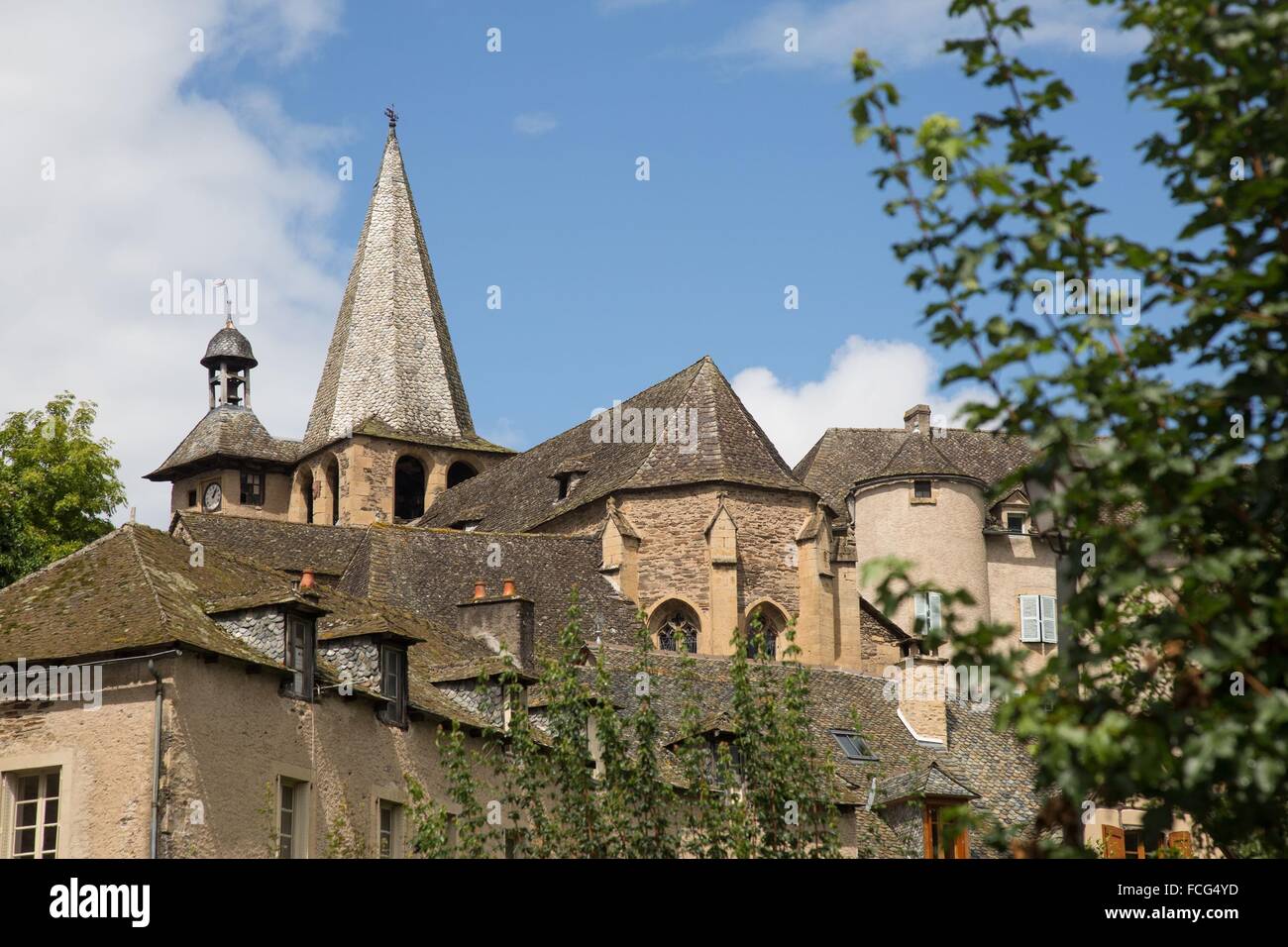ILLUSTRATION DE L'Aveyron (12), FRANCE Banque D'Images