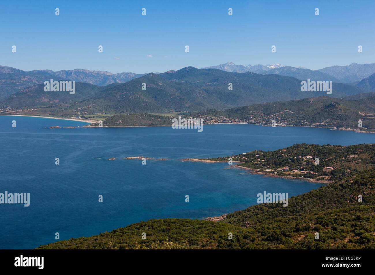 ILLUSTRATION DE Corse-du-Sud (2A), FRANCE Banque D'Images