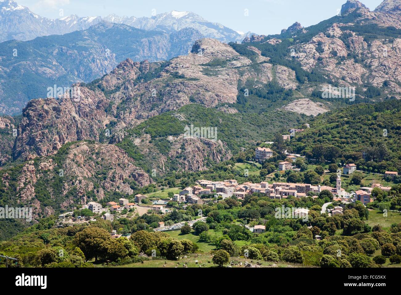 ILLUSTRATION DE Corse-du-Sud (2A), FRANCE Banque D'Images
