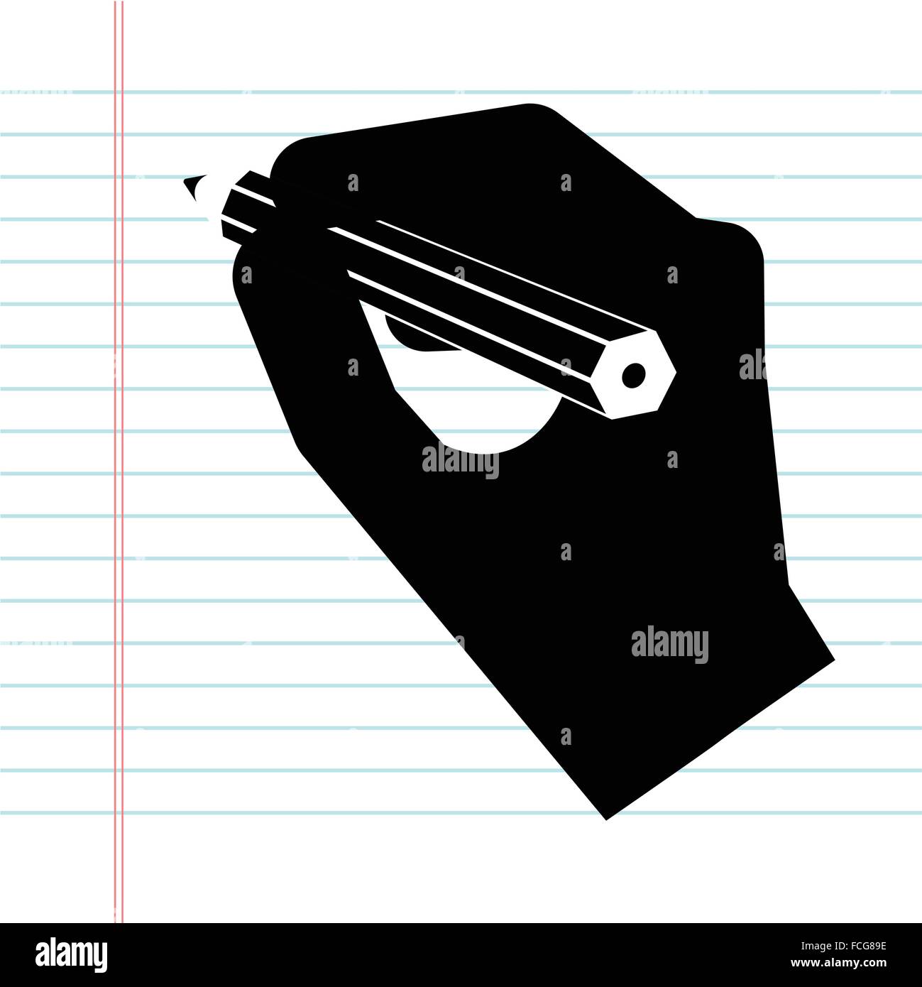 La main, vector Illustration de Vecteur La main, vector Illustration de Vecteur