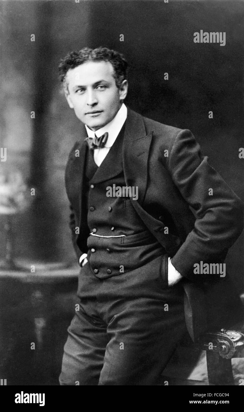 Harry Houdini, le Hungarian-American escapologist portrait, c.1913 Banque D'Images